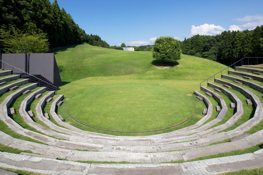 White Arbor and Open Air Theater by APL Design Workshop