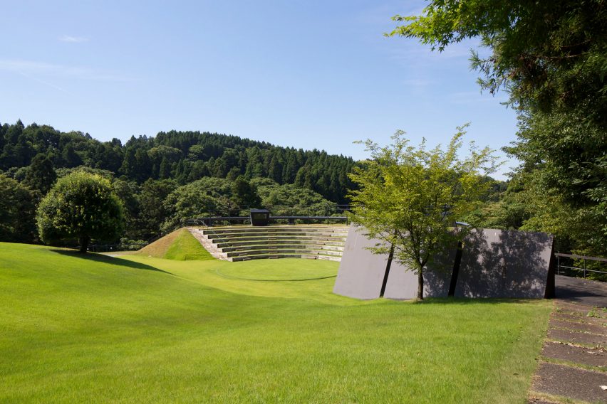 White Arbor and Open Air Theater by APL Design Workshop