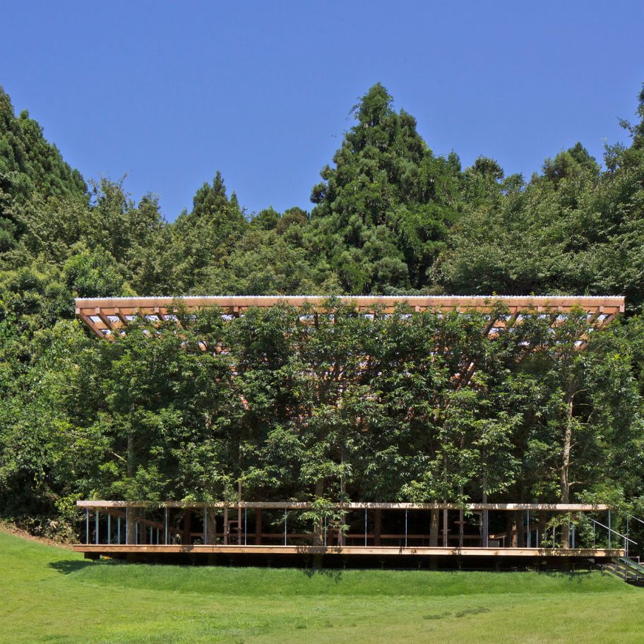 White Arbor and Open Air Theater by APL Design Workshop