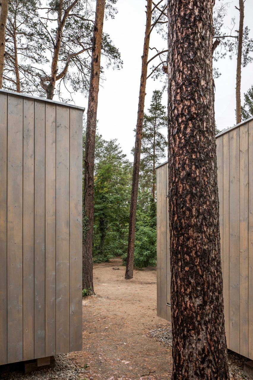 Haus Koeris timber house in Klein Köris, Germany, by Zeller & Moye