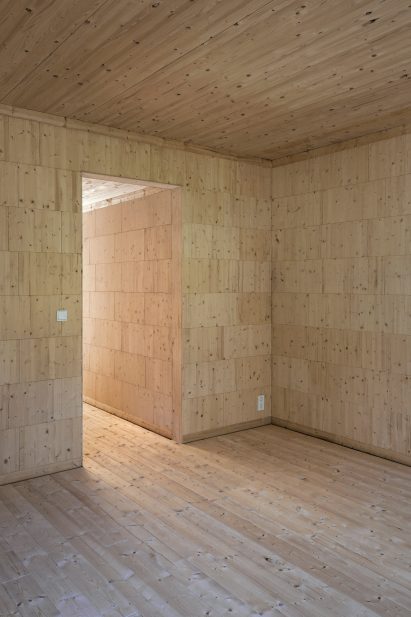 Haus Koeris timber house in Klein Köris, Germany, by Zeller & Moye
