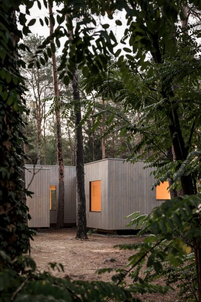 Haus Koeris timber house in Klein Köris, Germany, by Zeller & Moye