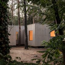 Haus Koeris timber house in Klein Köris, Germany, by Zeller & Moye