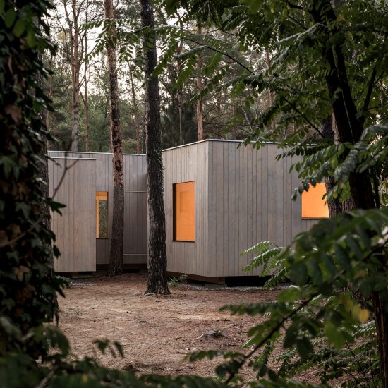 Haus Koeris timber house in Klein Köris, Germany, by Zeller & Moye