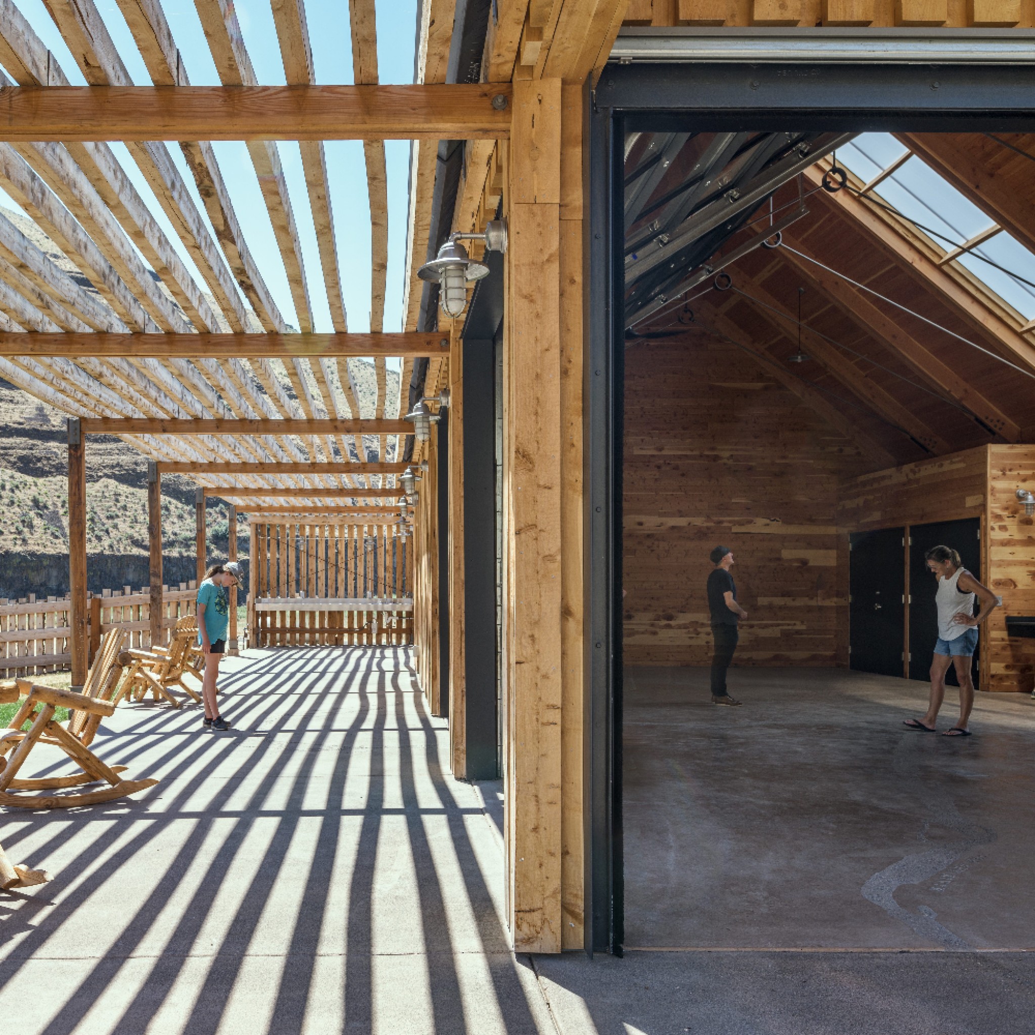 Cottonwood Canyon Experience Center by Signal Architecture + Research