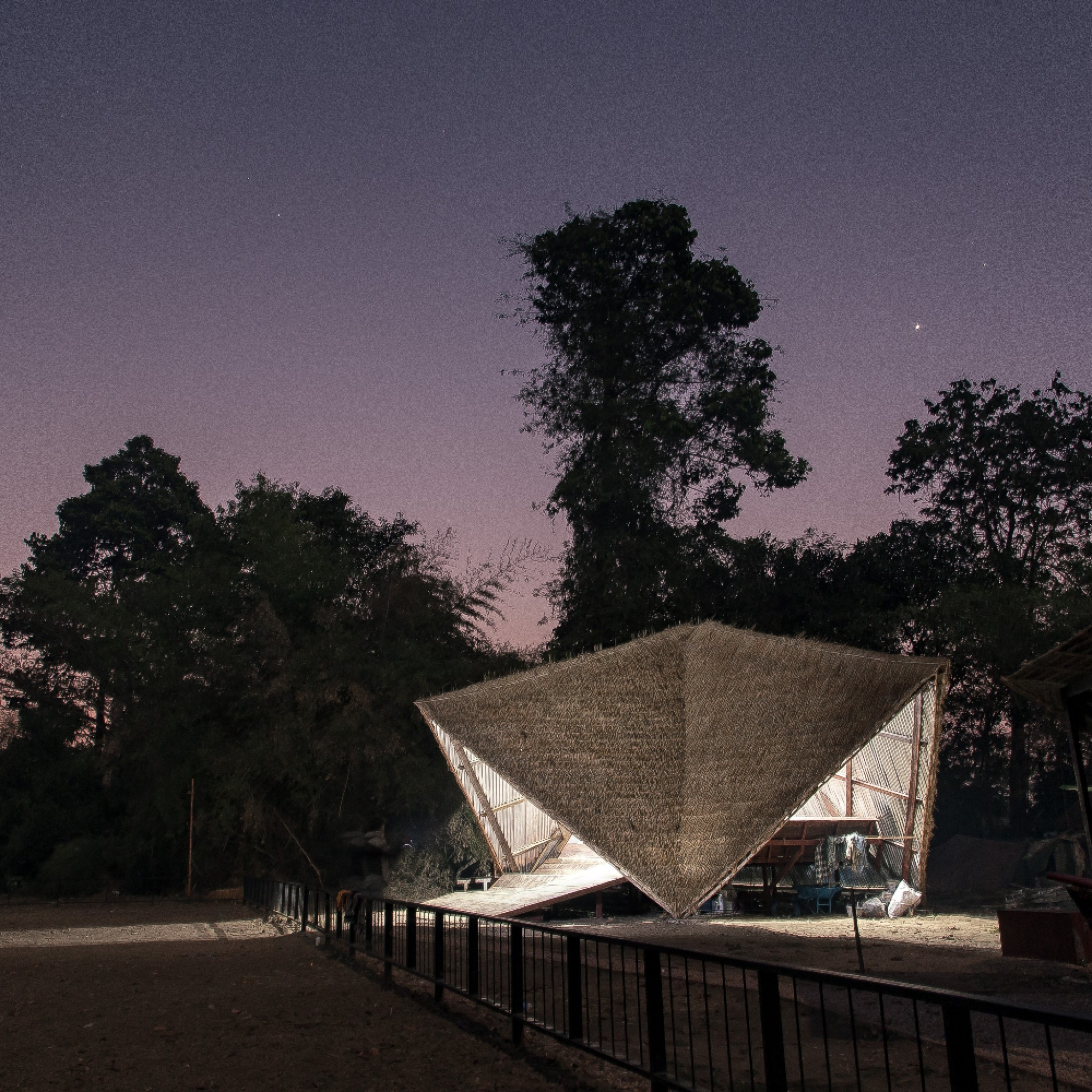 Green Island Community centre by Estudio Cavernas