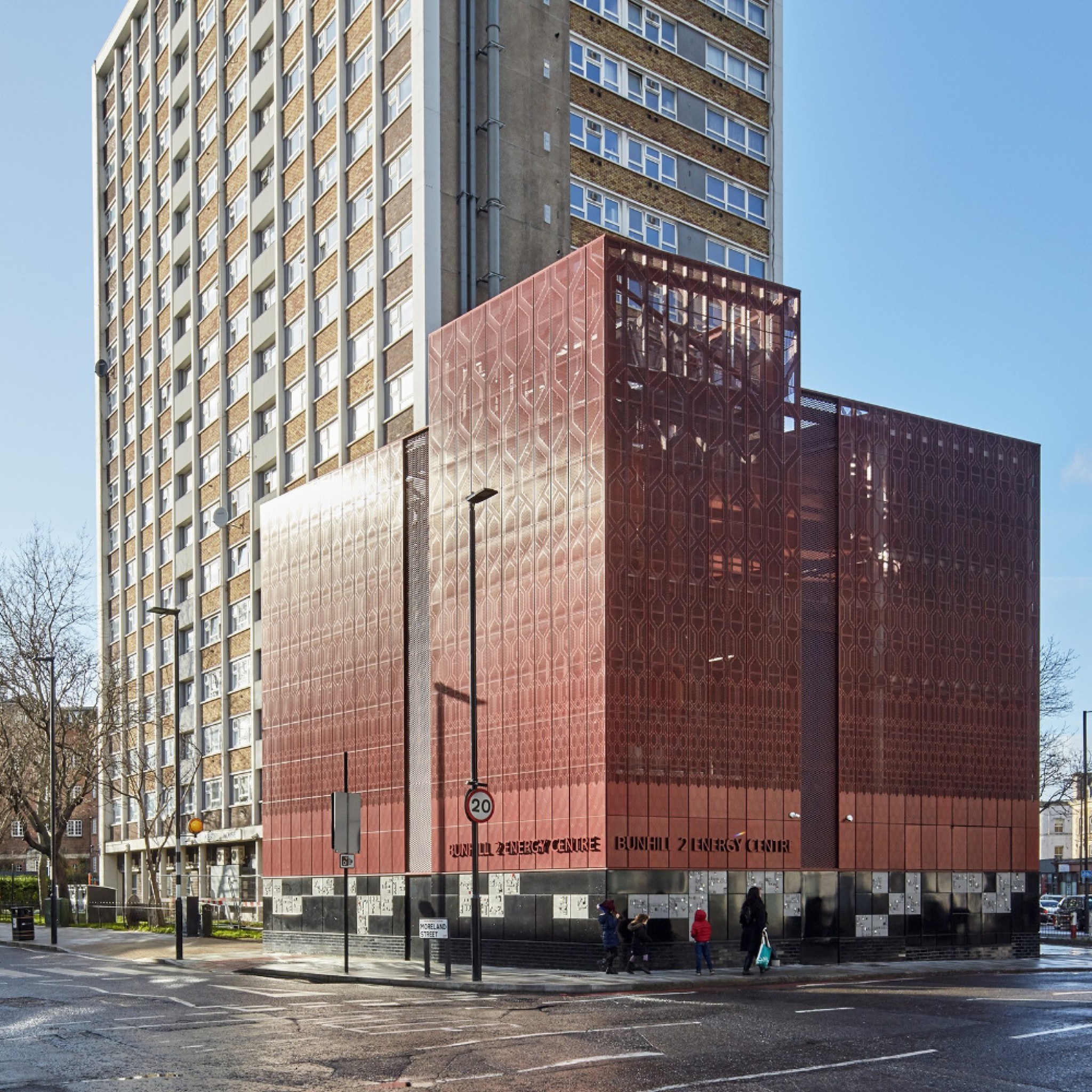 Bunhill 2 Energy Centre by Cullinan Studio and McGurk Architects