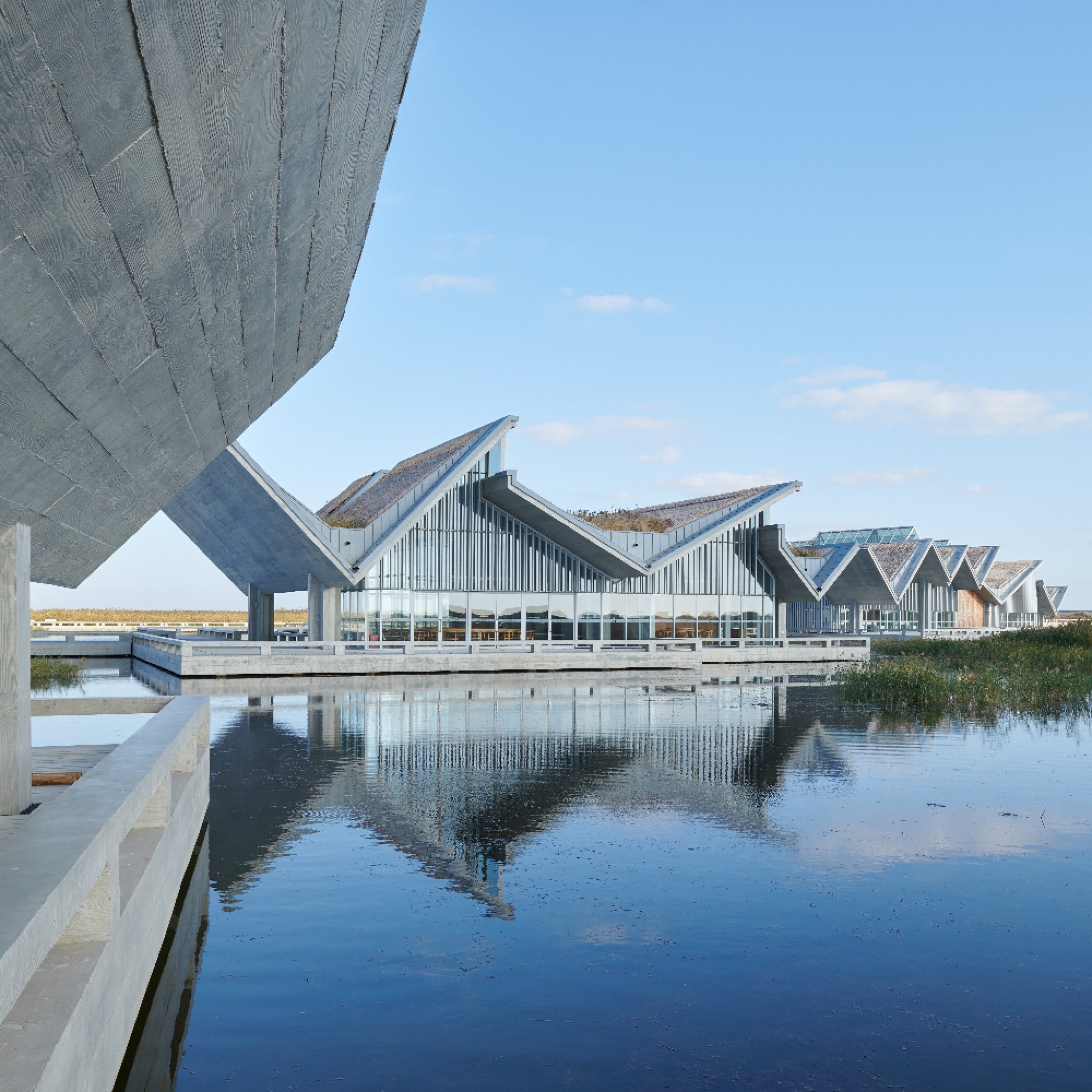 Wetland Research and Education Centre by Atelier Z+