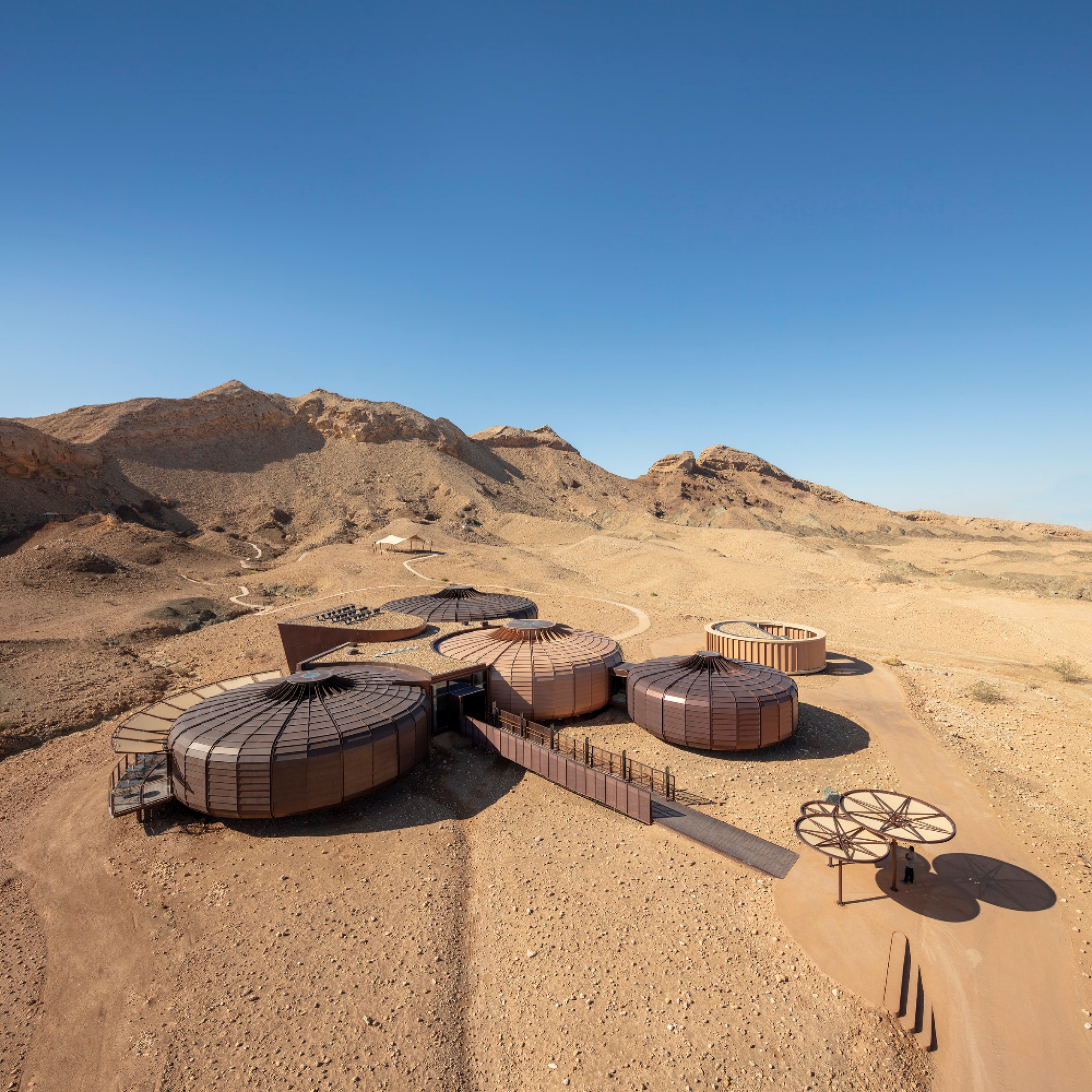 Buhais Geology Museum by Hopkins Architects