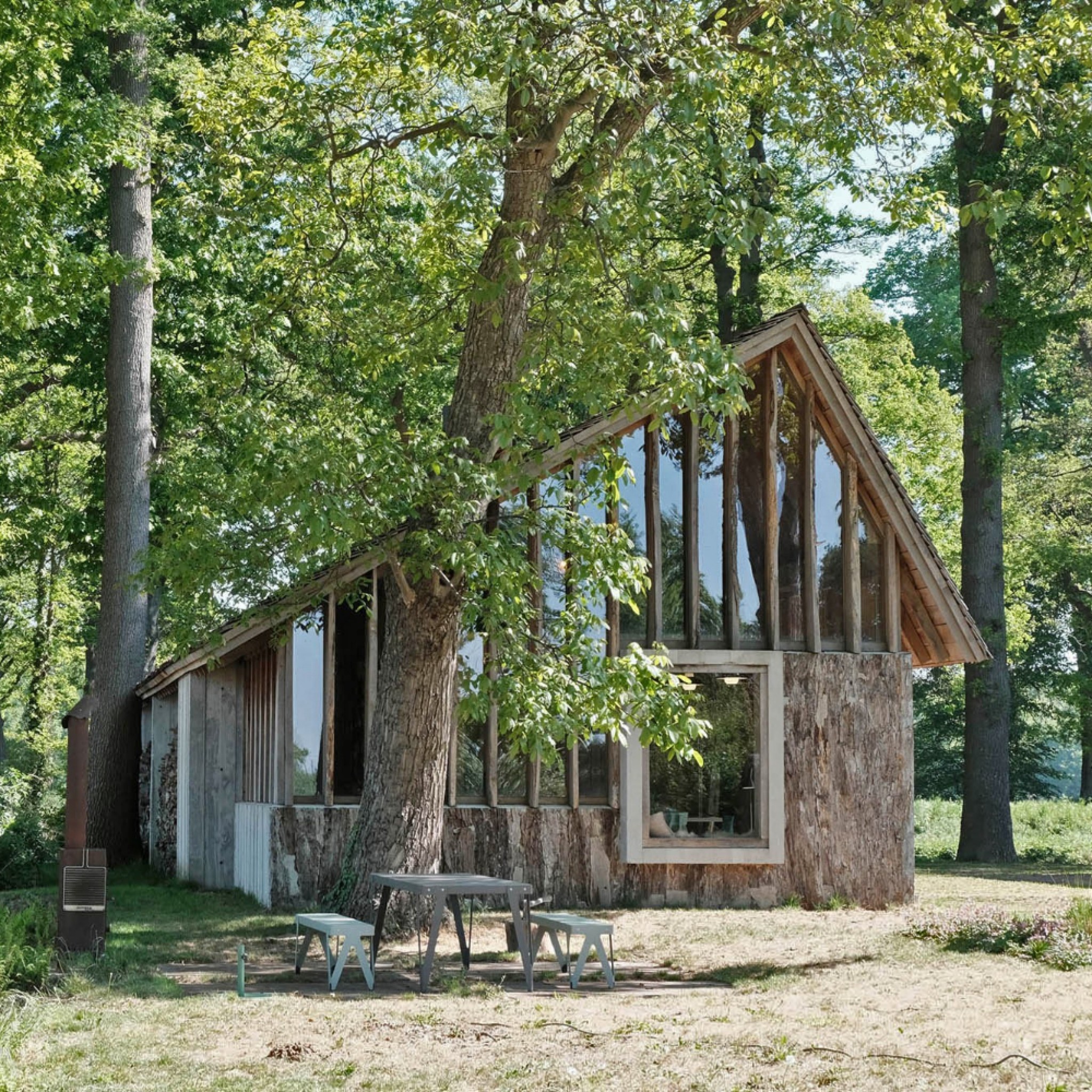 Sixteen-Oak Barn by HilberinkBosch Architects