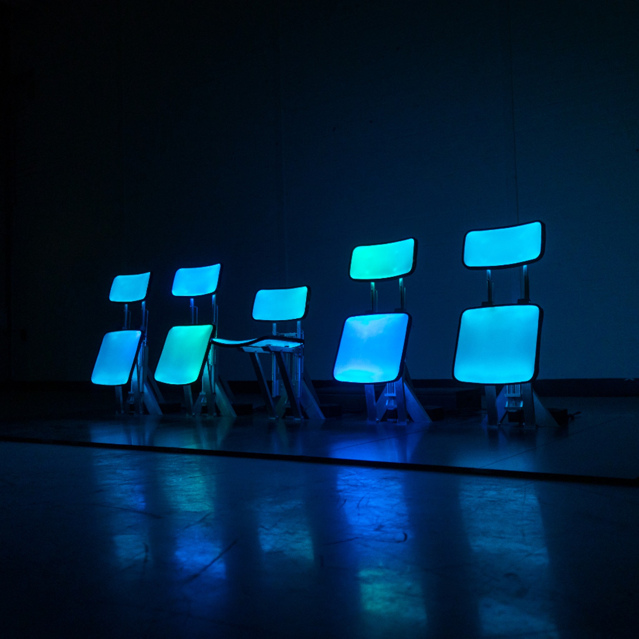 Chairwave by Studio VOUW in the city hall of Zaanstad