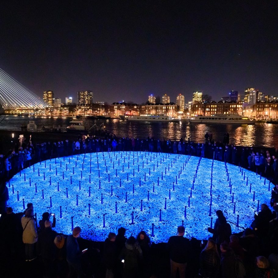 Opening LEVENSLICHT Rotterdam, Netherlands Studio Roosegaarde
