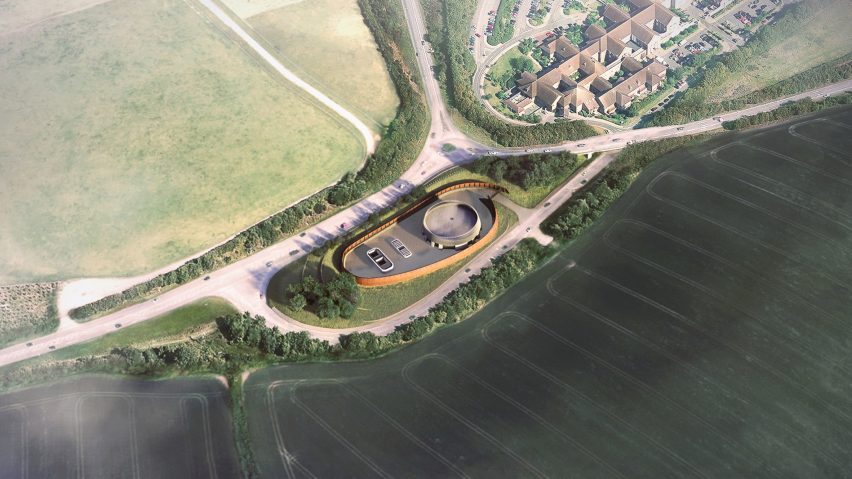 Amersham Vent Shaft by Grimshaw for HS2