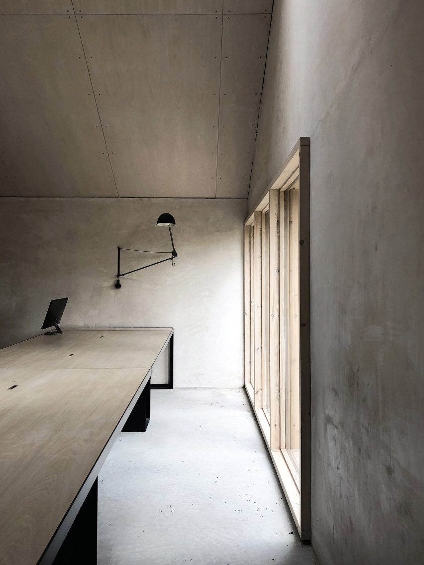 Annabelle Tugby Architects self-designed studio