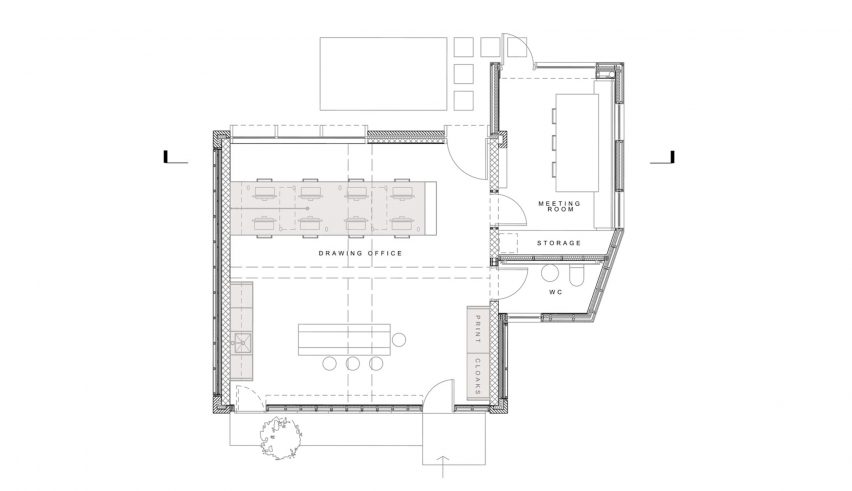 Annabelle Tugby Architects self-designed studio
