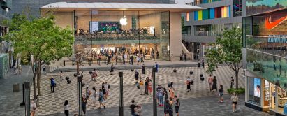 Apple Sanlitun by Foster + Partners in Beijing, China