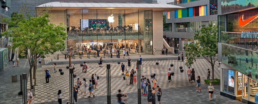 Apple Sanlitun by Foster + Partners in Beijing, China
