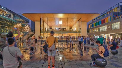 Apple Sanlitun by Foster + Partners in Beijing, China