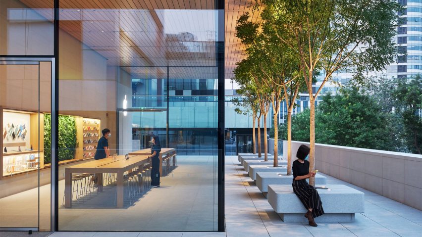 Apple Sanlitun by Foster + Partners in Beijing, China