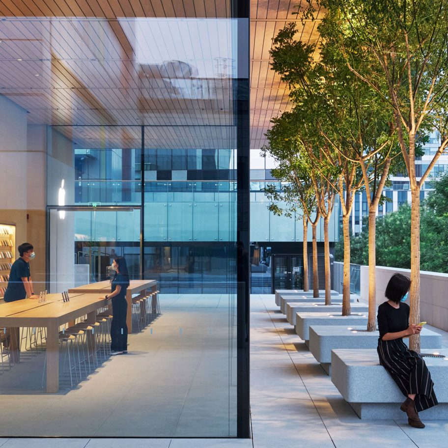 Apple Sanlitun by Foster + Partners in Beijing, China