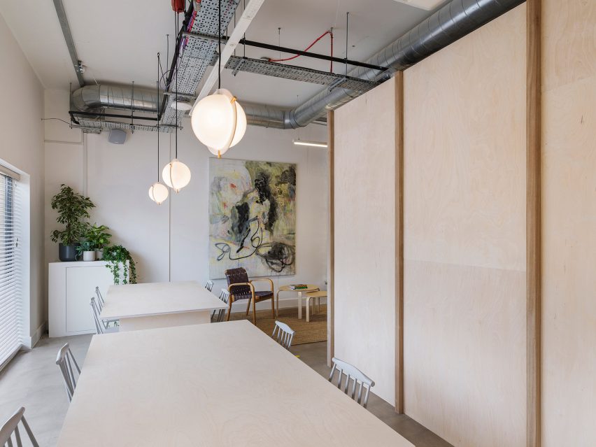 ARC Club co-working office in Homerton, London designed by Caro Lundin