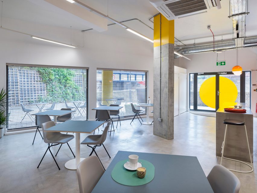ARC Club co-working office in Homerton, London designed by Caro Lundin