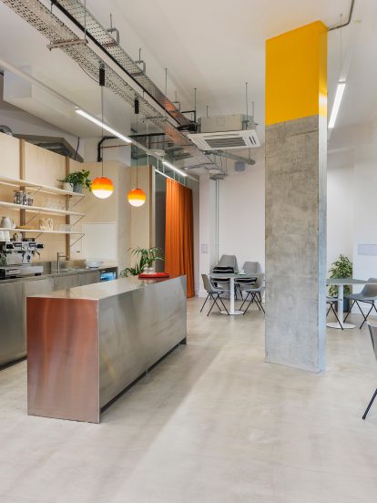 ARC Club co-working office in Homerton, London designed by Caro Lundin