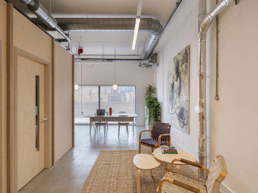 ARC Club co-working office in Homerton, London designed by Caro Lundin