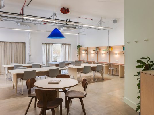 ARC Club co-working office in Homerton, London designed by Caro Lundin