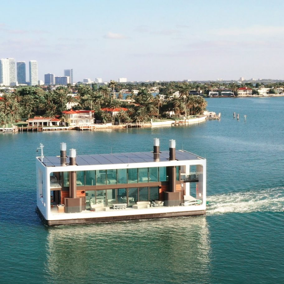 Arkup 75 villa-cum-yacht by Waterstudio.NL is a climate change resilient home
