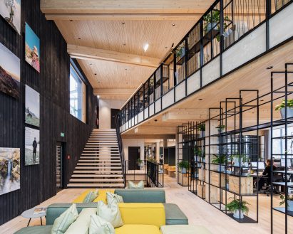 ASI Reisen Headquarters by Snøhetta in Natters, Austria