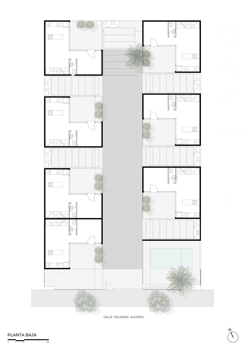 Azaleas housing in Villa Allende by Pablo Lorenzo
