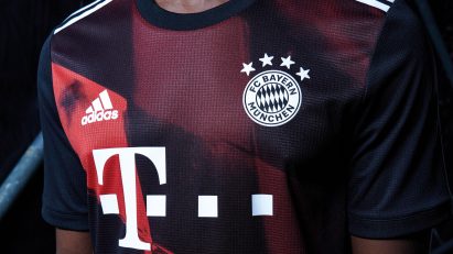 FC Bayern Munich's third football kit by Adidas