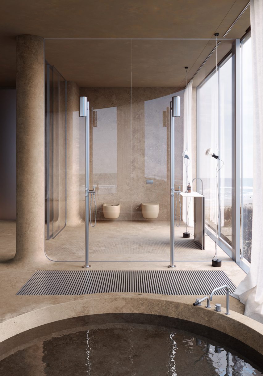 Beach Hotel in Odessa renderings designed by Sivak & Partners