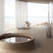 Beach Hotel in Odessa renderings designed by Sivak & Partners