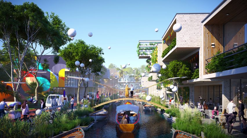 BiodiverCity masterplan by BIG for Penang Island