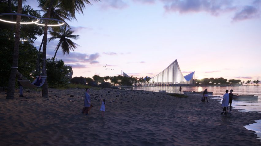 BiodiverCity masterplan by BIG for Penang Island