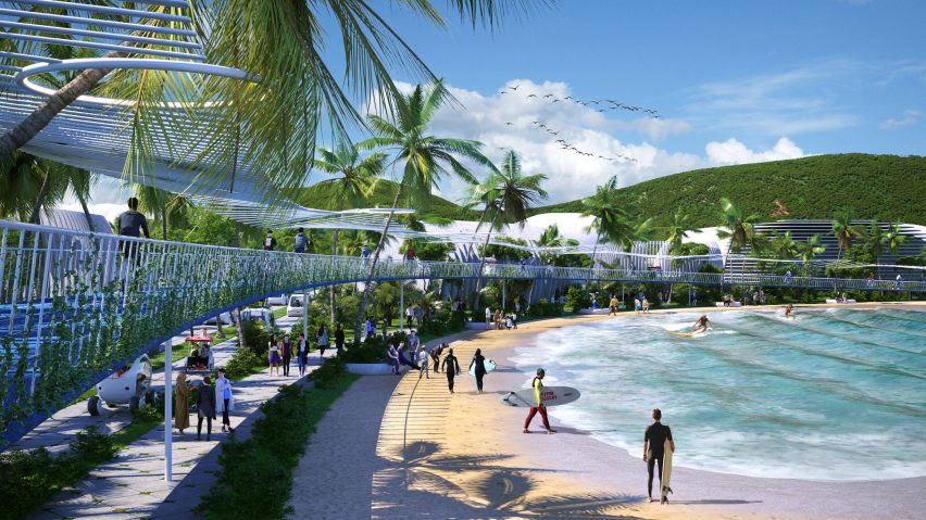 BiodiverCity masterplan by BIG for Penang Island