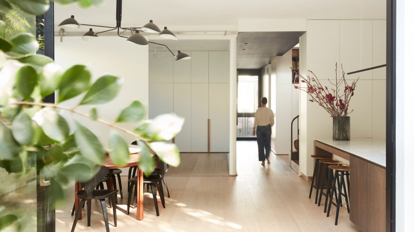 Bondi Bombora house in Sydney designed by Luigi Rosselli Architects