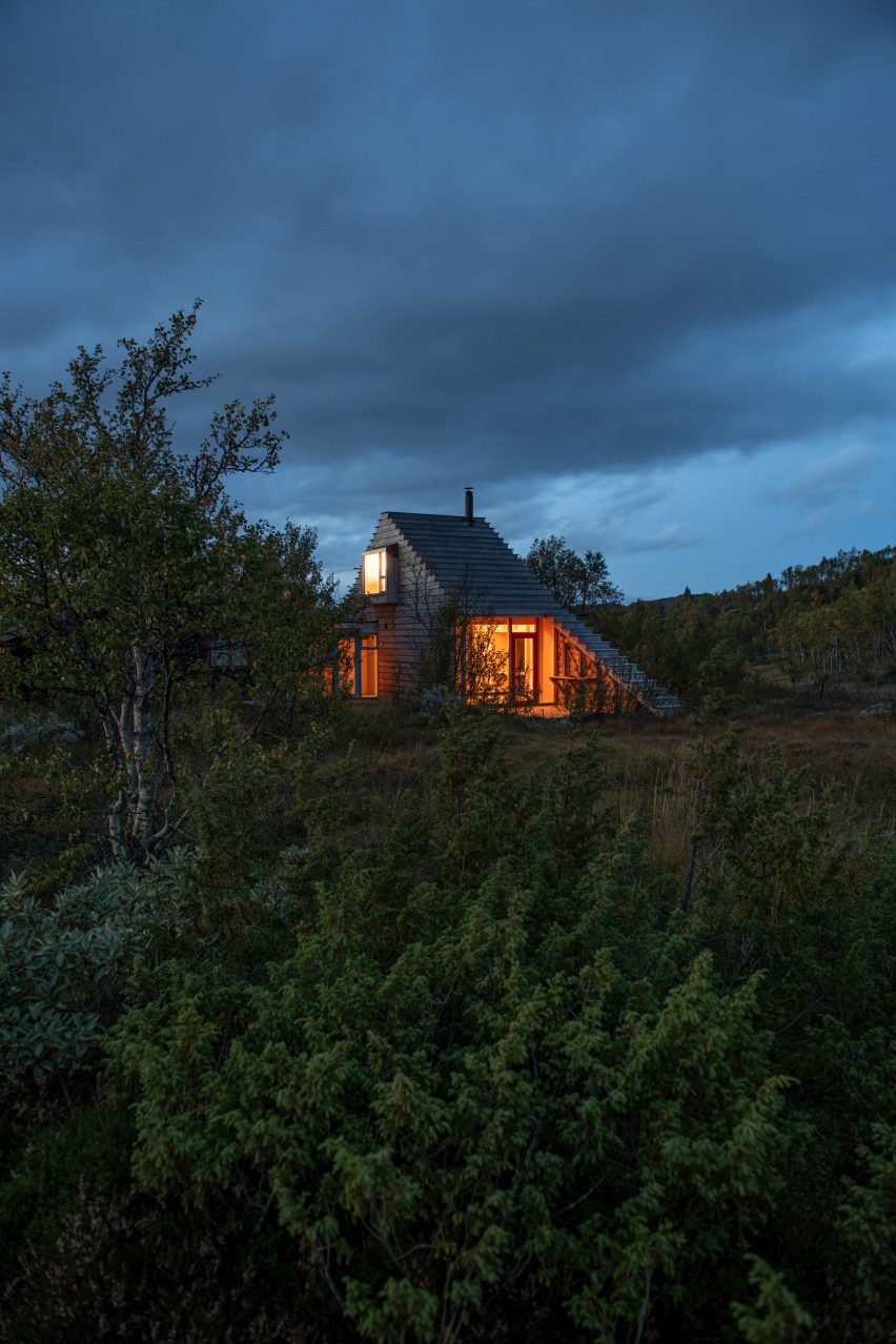 Cabin Thunder Top ski by Gartnerfuglen Arkitekter in Norway