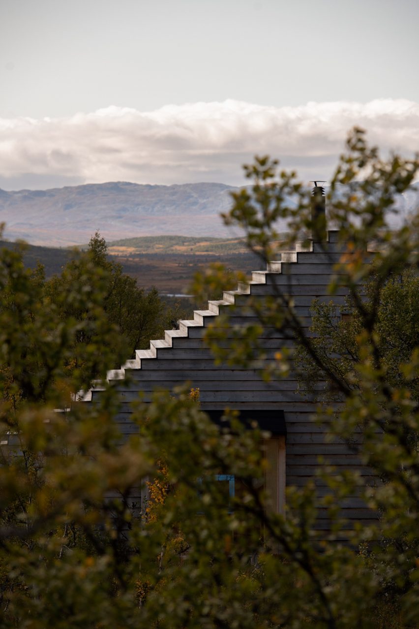 Cabin Thunder Top ski by Gartnerfuglen Arkitekter in Norway
