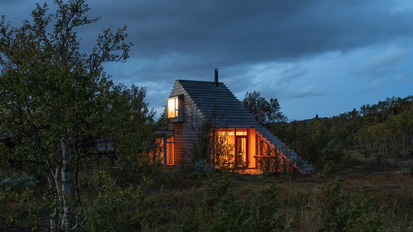 Cabin Thunder Top ski by Gartnerfuglen Arkitekter in Norway