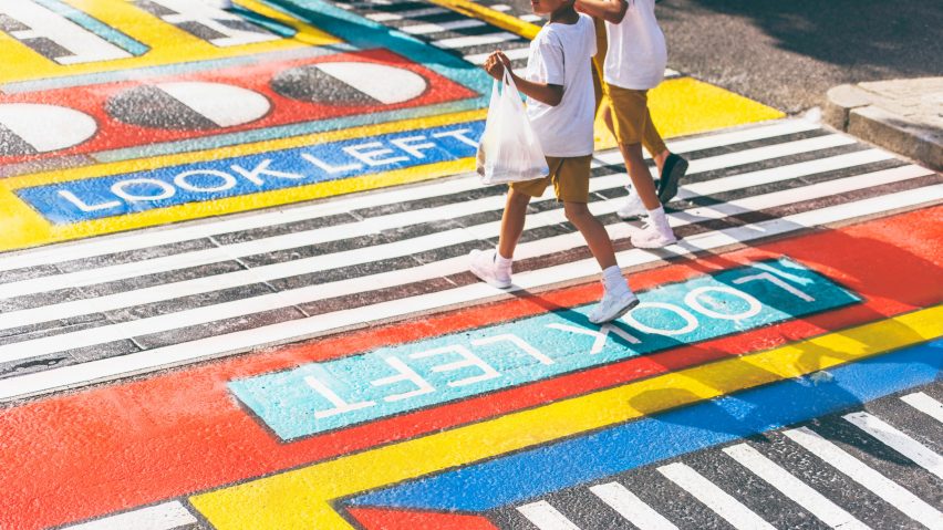 Camille Walala artwork pays homage to West London architecture