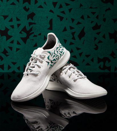 Chrissa Amuah animates Allbirds shoes with Ghanese Adinkra symbols