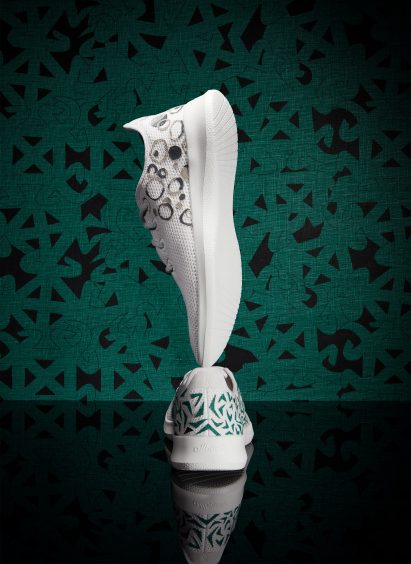 Chrissa Amuah animates Allbirds shoes with Ghanese Adinkra symbols