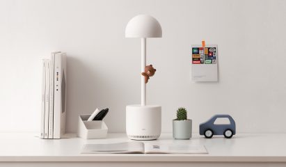 Clova Lamp is an AI-powered light that reads books to children