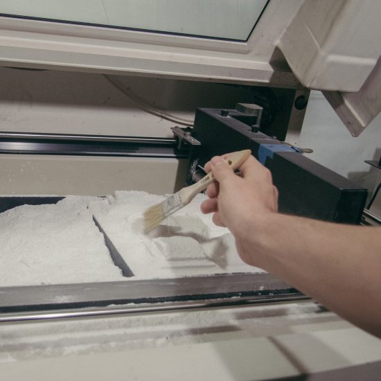 Coral Carbonate 3D-printed units by Objects and Ideograms
