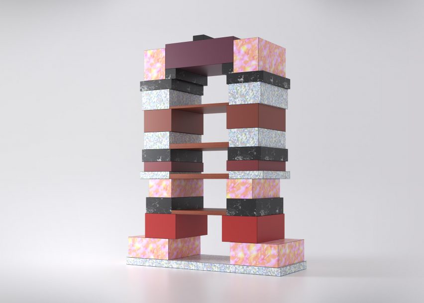 Designers draw on Memphis and pop art movements to reinterpret De Rosso furniture