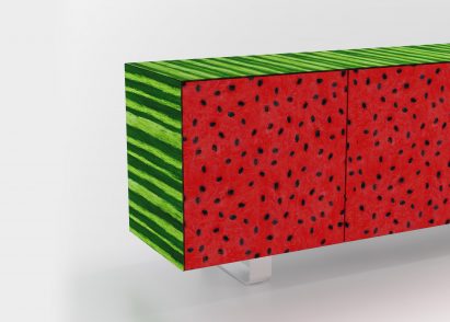 Designers draw on Memphis and pop art movements to reinterpret De Rosso furniture