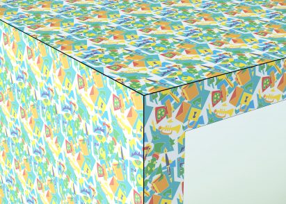 Designers draw on Memphis and pop art movements to reinterpret De Rosso furniture